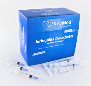 JERINGUILLAS DESCARTABLES ESTÉRILES CON AGUJA
