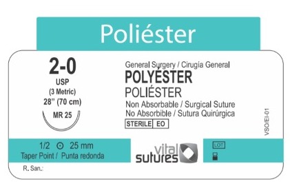 Sutura Quirúrgica de Poliéster - Imagen 2
